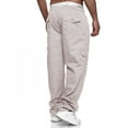 thumbnail image 4 of LIUJUNSHOP Men's Cargo Pants Men's Versatile All Season Cargo Pants Outdoor Trousers with Zip Button Hem and Multiple Pockets for, 4 of 6