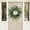 A, variant on Olive Wreath, 24" Artificial Olive Floral Teardrop Faux Green Olive Garland Fake Olive Easter Holiday with Bow Realistic Olive Home Wedding Arch Party Home Wall Garden Decorations