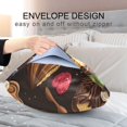 thumbnail image 4 of Yayeee Pillowcase Queen Size Set of 2 Satin Wrinkle Resistant Pillow Case, Chocolate Cakes, 4 of 7