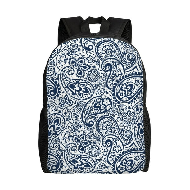 Fotbe Paisley4 Mochila de Viaje para Laptop, Mochila Ejecutiva Delgada y Resistente 15.6"