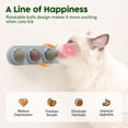 thumbnail image 3 of Catnip Silvervine Ball Cat Energy Lick Chew Dental Treats, 3 of 7