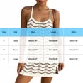 thumbnail image 3 of Beach Cover Ups for Women Lightweight Crew Neck Sleeveless Bathing Suit Cover Up Summer Crochet Swimsuit Coverup, 3 of 6