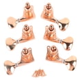 thumbnail image 2 of 6Pcs Guitare Tuner Chevilles Tuning Set, 1:18 Rapport d'Engrenage Complètement Fermé Accessoires de Guitares Électriques avec Petite Poignée de Queue, 2 of 8