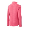 thumbnail image 6 of Port Authority Ladies Heather Microfleece Full Zip Jacket-2XL (Pink Raspberry Heather), 6 of 6