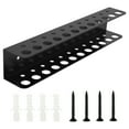 thumbnail image 1 of Tysrjsv Screwdriver Organizer 14/23 Holes Wall Mounted Screwdriver and Pliers Holder Rustproof Iron Screwdriver Rack Space Saving Wall Screwdriver Stand for Screwdriver Pliers Garage Workshop, 1 of 10