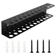 Wekvgz Screwdriver Organizer 14/23 Holes Wall Mounted Screwdriver and Pliers Holder Rustproof Iron Screwdriver Rack Space Saving Wall Screwdriver Stand for Screwdriver Pliers Garage Workshop