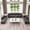 Chenille Dark Gray, variant on BEHOST 130" 8-Piece Modular Sectional Sofa, Boneless Cloud Couch with Extra Deep Seats, Washable Chenille Sofa Set for Living Room, Chenille Dark Gray