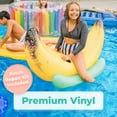 thumbnail image 4 of GreenCo Giant Inflatable Ride-On Banana Swimming Pool Float, 4 of 6