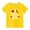 Yellow, variant on MeetoTime Valentine's Day Kids Short Sleeve T-shirt Summer Cute Round Neck Cotton Tops for Boys Girls
