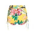 thumbnail image 3 of FORTANT Women's Floral Print Swim Boxer Shorts Side Tie Swimsuit Bottoms, Size S-4XL, 3 of 4