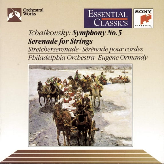 Tchaikovsky: Symphony 5 / Serenade for Strings (Essential Classics)
