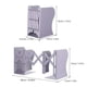thumbnail image 2 of Expandable Adjustable Bookends Metal Bookends for Books Retractable File Holder, 2 of 4
