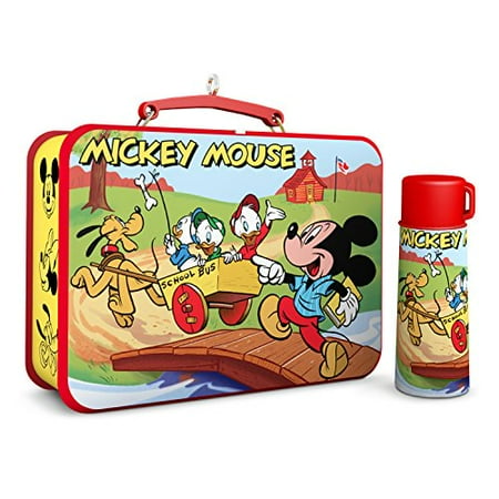 - Hallmark Disney Mickey Mouse & Friends - Lunchbox Thermos Keepsake Christmas Ornament