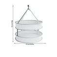 thumbnail image 2 of Fiudx Cesta de Lavandería de Bolsillo de Malla, Tendedero de Cachemira Deformable, Herramienta Eficiente para Desherbar, Azada de Precisión para Plantar, Ideal para Entusiastas de La Jardinería Domés, 2 of 6