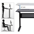 thumbnail image 6 of PC Laptop Desk Writing Study Table Office Desk Standing Desk with Crank Handle, 6 of 8