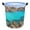 style, variant on Ocean Waves Beach Blue Sea Print Foldable Laundry Basket for Clothes Storage Hamper