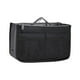 thumbnail image 4 of Neceser de viaje grande para guardar toallas, neceser de malla para maquillaje, ideal para viajes de negocios. Negro, 4 of 8