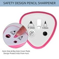 thumbnail image 3 of siubich Electric Pencil Sharpener for Colored Pencils, Auto Stop, Fast Sharpen in 3s, Large Hole Pencil Sharpener Plug in for 6-12mm No.2/Jumbo Pencils-Blue, 3 of 5