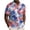 002Watermelon Red, variant on Hogleaql Mens Patriotic 4th Of July Shirts 4th Of July American Flag Graphic Short Sleeve Shirts Collared Button Down Fashion Summer Beach Casual Outfits Navy L