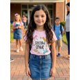 thumbnail image 6 of RUINIXCW Toddler Baby Girl Back to School T Shirt First Day of School Outfit Little Girl Pre Kindergarten First Second Third Fourth Fifth Grade Short Sleeve Casual Summer Tops 4-11Y, 6 of 7