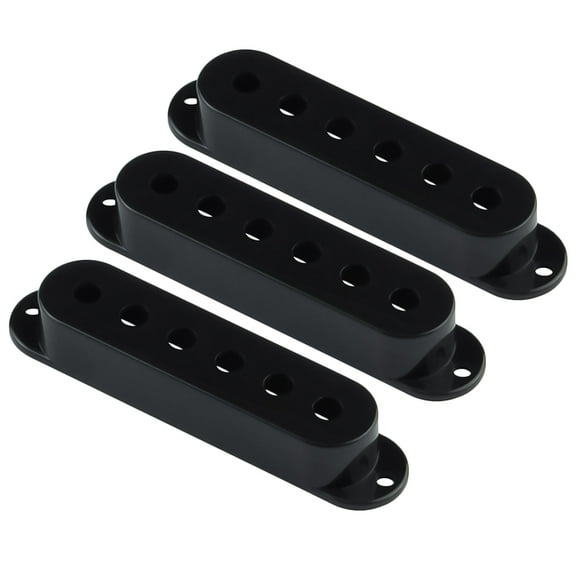 HORIALENCE 3Pcs Electric Guitar Pickup Cover for Single Coil Pickup and Protective Cover