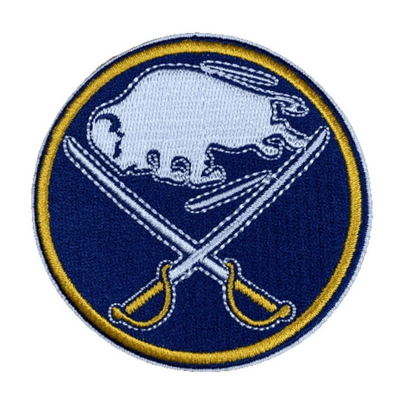 Buffalo Sabres Logo Embroidered Iron-on Patch 3"x3"