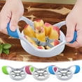 thumbnail image 1 of Stainless Steel Fruit Cutter & Dicer | Multi-Functional Apple Slicer Corer Divider Tool | Efficient Kitchen Gadget for Quick Food Prep, 1 of 6
