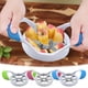 thumbnail image 1 of Fiudx Cortador de Frutas de Acero Inoxidable, Cortador de Manzanas Sin Esfuerzo, Cuchillas Duraderas, Herramienta de Cocina Que Ahorra Tiempo, Manejo Seguro, Fácil Limpieza, Almacenamiento Compacto, 1 of 4