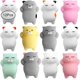 thumbnail image 1 of 12 piezas Mochi animales juguetes Mochi gato alivio del estrés juguetes Mochi animales favores de fiesta para niños mini animales gato regalos de Pascua para niños adultos, 1 of 5