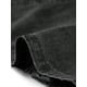 thumbnail image 5 of Vestido de mezclilla para mujer INSPIRE CHIC, con cuello halter, sin espalda, con botones, color negro, talla S, 5 of 6