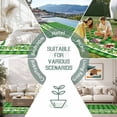 thumbnail image 6 of St. Patrick's Day Outdoor Rug for Patio/Deck/Porch, Non-Slip Large Area Rug 3 x 5 Ft, Lucky Shamrock Grasses Green Plaid Indoor Outdoor Rugs Washable Area Rugs, Reversible Camping Rug Carpet Runner, 6 of 8