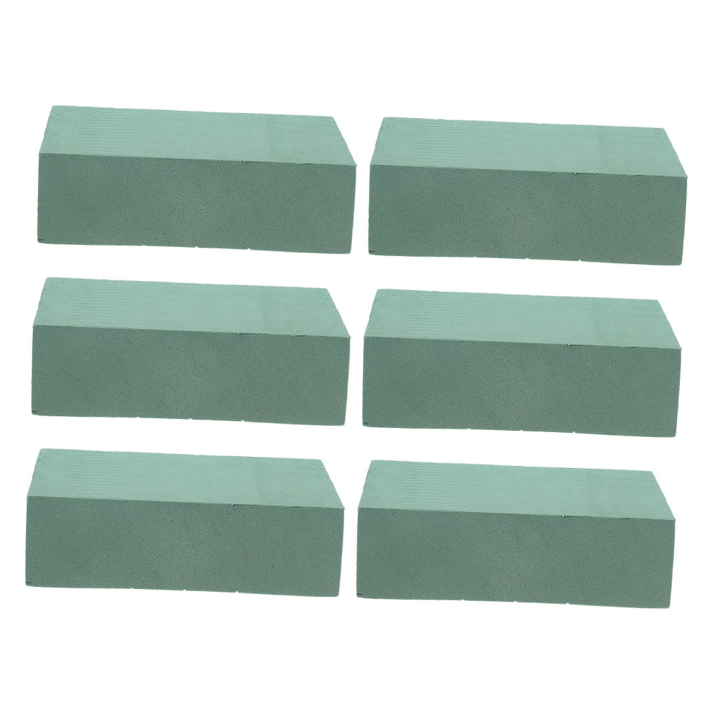 WHAMVOX 6Pcs Craft Floral Foams Cubes Flower Arrangements Foam Floral Block Foams Flower Arrangement Foam