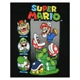 thumbnail image 5 of Super Mario Men's Mario Watch Out Piranha Plant Short-Sleeve Adult T-Shirt, 5 of 5