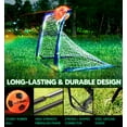 thumbnail image 5 of Light Up Soccer Ball Soccer Goal Gift Set - Glow In The Dark Soccer Gift for Boys Girls Kids Teens & Youths, 5 of 7