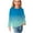 Blue, variant on Meresysid Kids Unisex Boys Girls Shirts Casual Long Sleeve Gradient Tunic Tops Trendy Stripe Crewneck T-Shirts Slim Fit Stretchy Lounge Blouses Red
