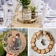 thumbnail image 3 of Los círculos de madera y los círculos de madera de corteza se utilizan para manualidades, mientras que las piezas de árbol se utilizan para manualidades de bricolaje, decoraciones de bodas r, 3 of 5