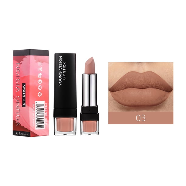 Fiudx Lápiz Labial Mate, Fórmula Nutritiva Aterciopelada, Hidratación Duradera, Selección de Colores a Prueba de Agua, Ideal para Casa, Viajes, Trabajo y Fiestas, Regalo Ideal, Perfecto para Cualquie