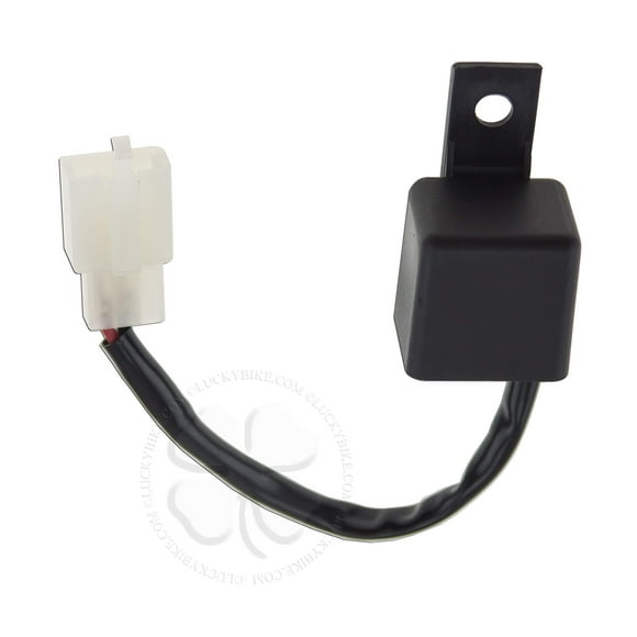 2 Pin Plug Turn Signal Flash Controller LED Flasher Relay For Honda Kawi Lamp