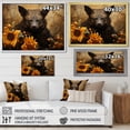 thumbnail image 4 of Designart "Elegance of Baroque Bat" Animals Framed Wall Art - Modern Farmhouse Black Bat Hallway Framed Wall Art Decor, 4 of 6