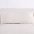 thumbnail image 3 of Furniture of America Millie Cotton Linen Sectional with Right Chaise in White, 3 of 7