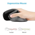 thumbnail image 4 of Gaming Mouse Ergonomic, Silent Click Wired Mouse Optical for Laptop Computer Office, Rechargeable Mice with Quiet Clicking Experience, for Long Time Use, 4 of 7