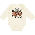 thumbnail image 3 of Inktastic Halloween Boo with Spiders in Web Boys or Girls Long Sleeve Baby Bodysuit, 3 of 5