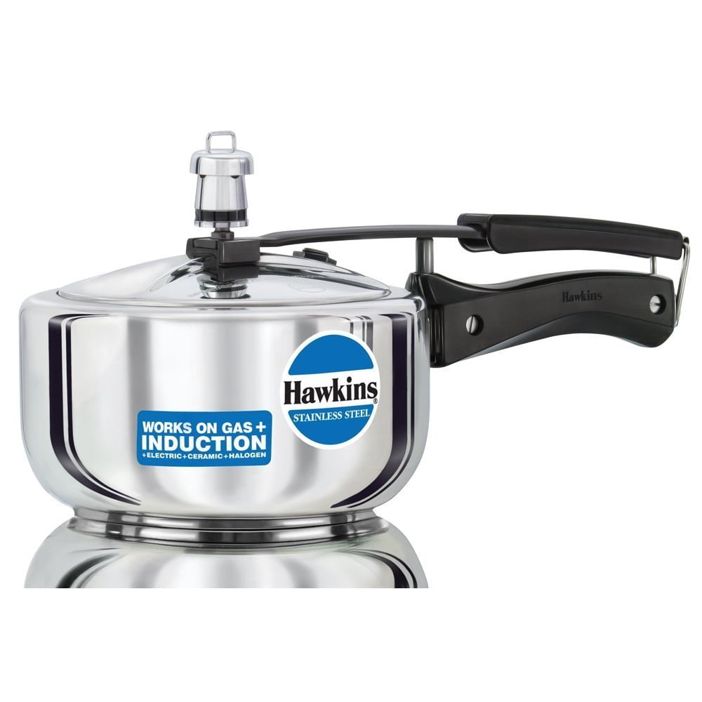 Hawkins Stainless Steel 6.0 Litre Pressure Cooker