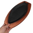 thumbnail image 3 of Miangastore Fish Shaped Pan Steak Frying Pan Fryer Portable BBQ Pan Plate, 3 of 9