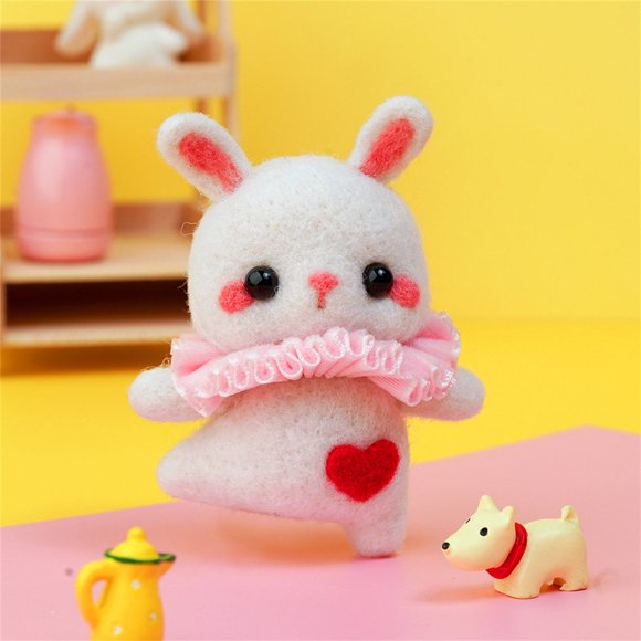 Motif Mignon Fait Main DIY Feutres de Laine Paquet de Production