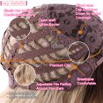 thumbnail image 3 of Women's Short Wig with Full Head Coverage Medium Length Curly Design, 3 of 8