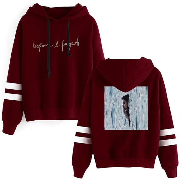 The Kid LAROI Before I Forget Album Pullover Hoodie Long Sleeve Pocketless Sweatshirt Unisex Casual Streetwear Clothes