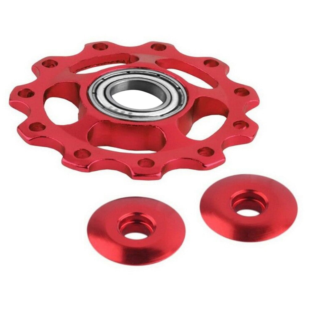 Bicycle Rear Derailleur Jockey Wheel Aluminum Gear Guide Pulley 11T MTB