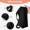 thumbnail image 4 of INNERSY Girls' Cotton Racerback Training Bras Wireless Bra for Kids 3 Pack(L,Black/Grey/White), 4 of 7