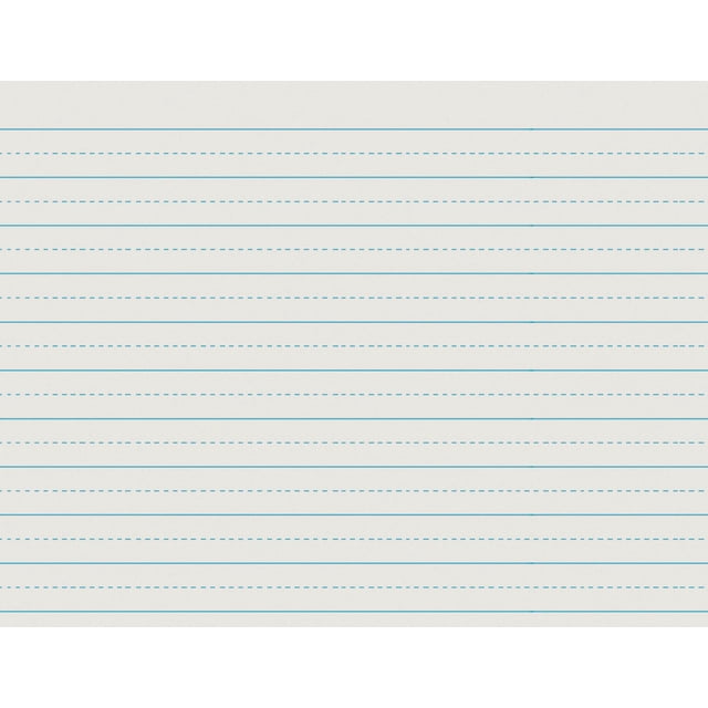 Papel para escribir School Smart Alternate, rayado, 3/4 pulgadas, 500 hojas